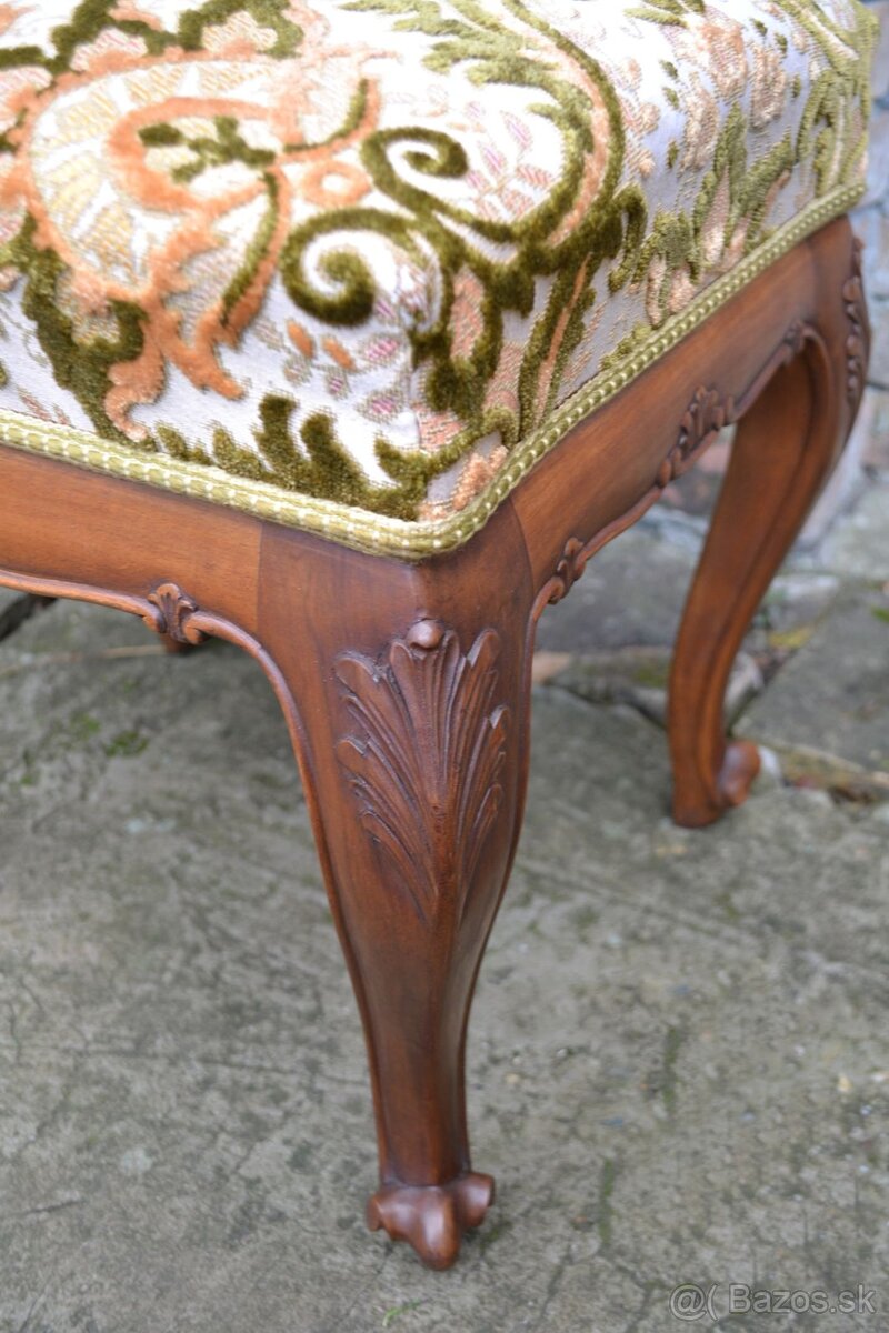 Taburetka orechové drevo - 4