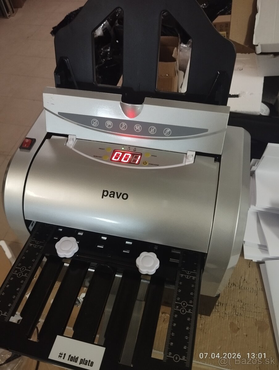 Automatický stroj na skladanie listov Pavo - 4