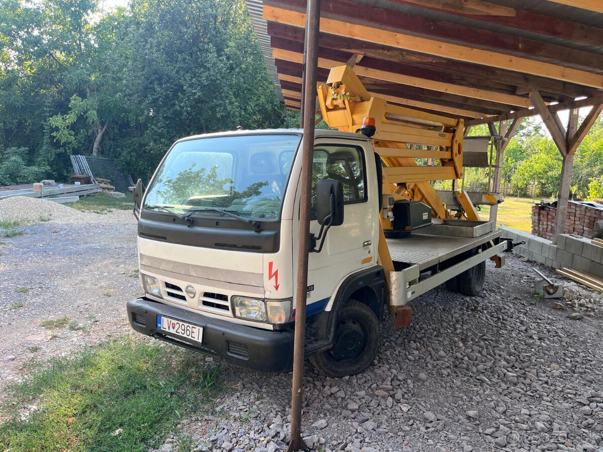 Pracovná plošina Nissan Cabstar - 4