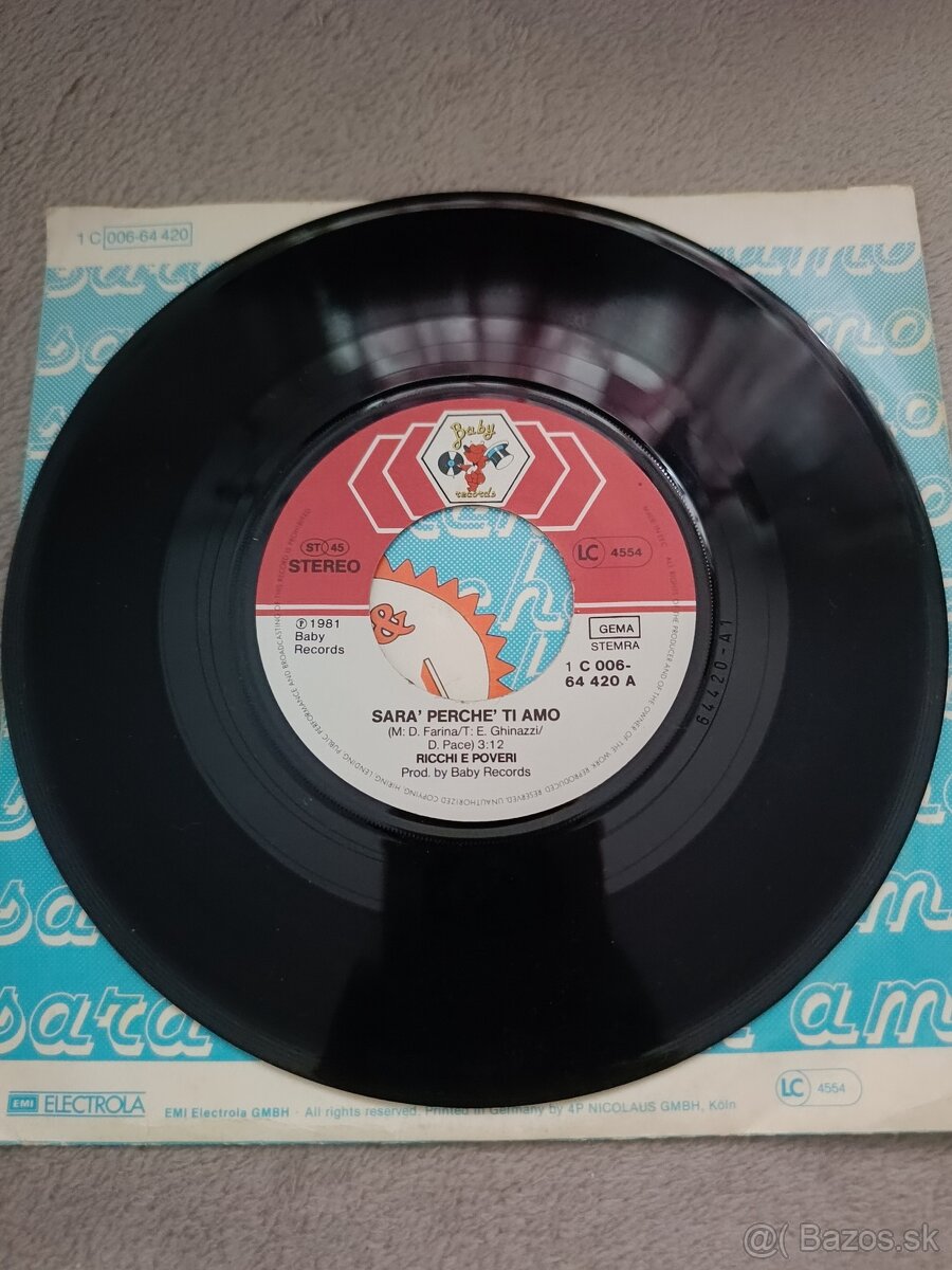 RICCHI E POVERI - Sará perché ti amo - 4