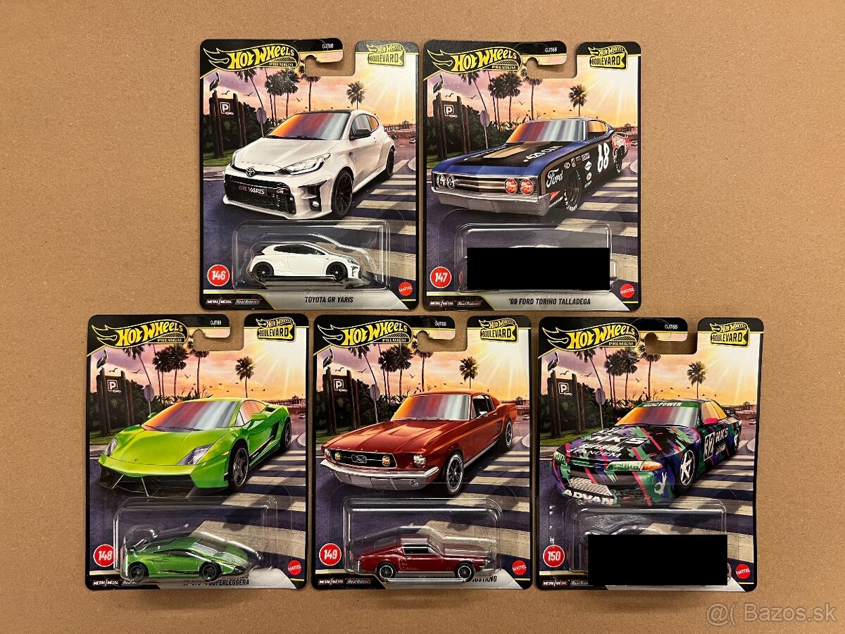 Hot Wheels Premium - Set - 4