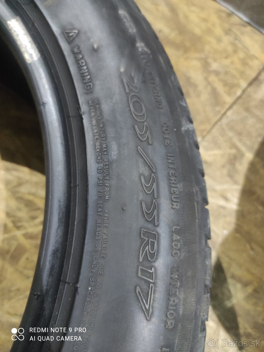 Letné pneumatiky Michelin 205/55R17 91W - 4