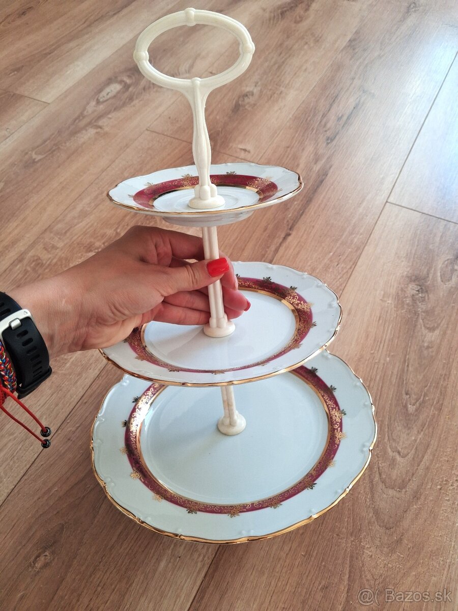 Porcelánový etažér - 4