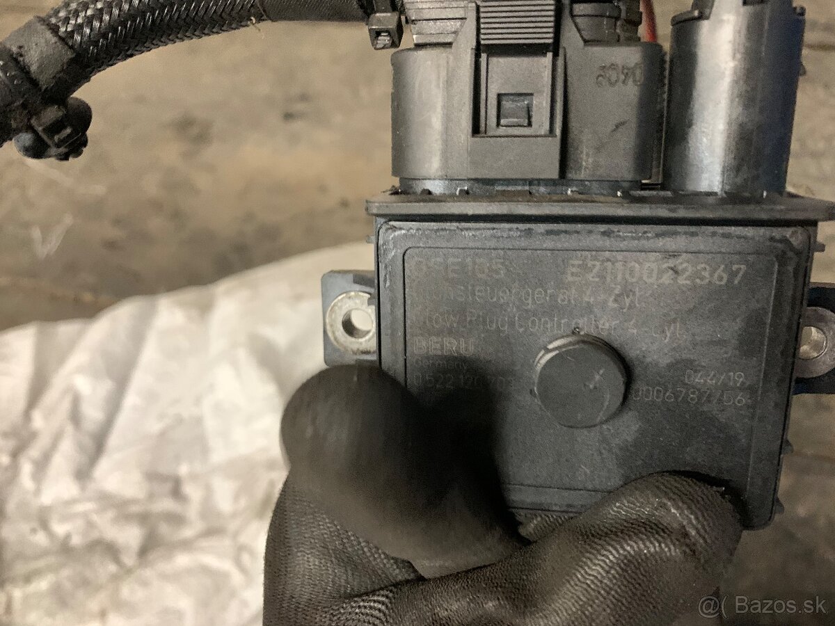 Relé žhavenia + vedenie BMW N47 - 4