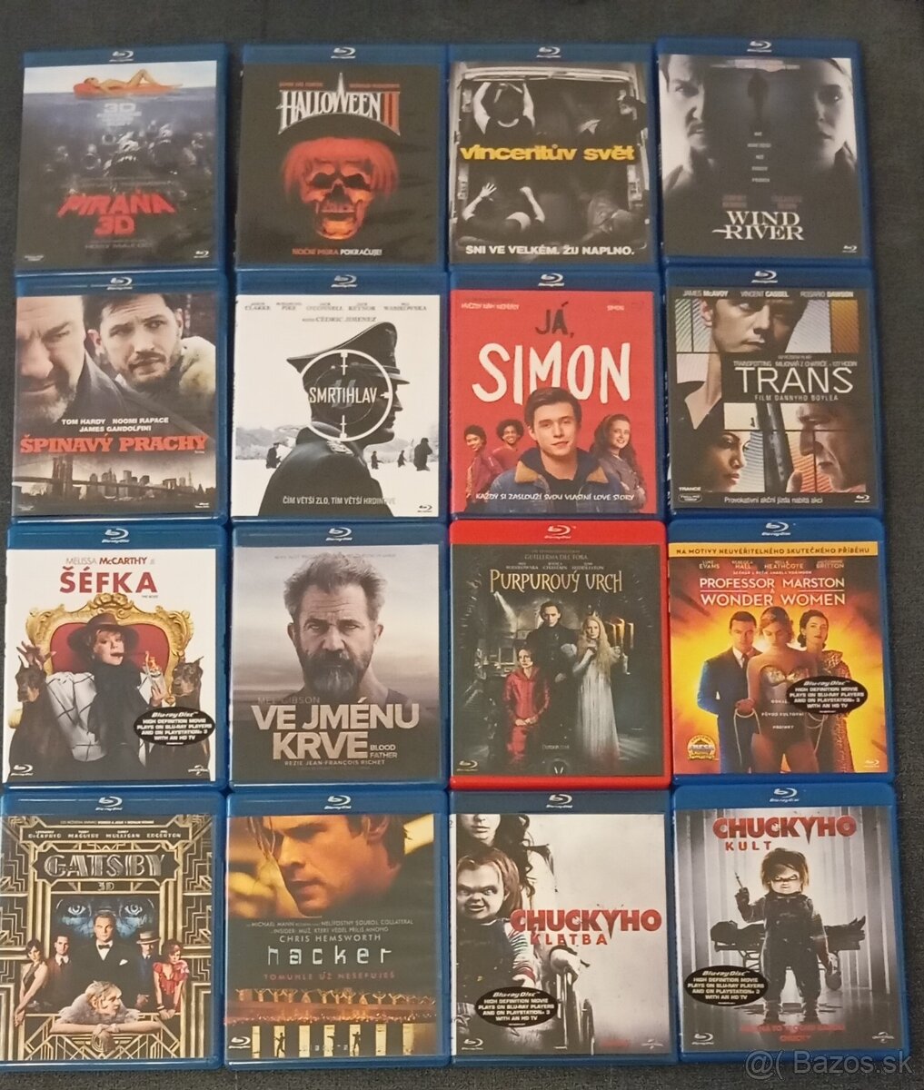 Blu-ray a 3D Blu-Ray filmy - rôzne - 4
