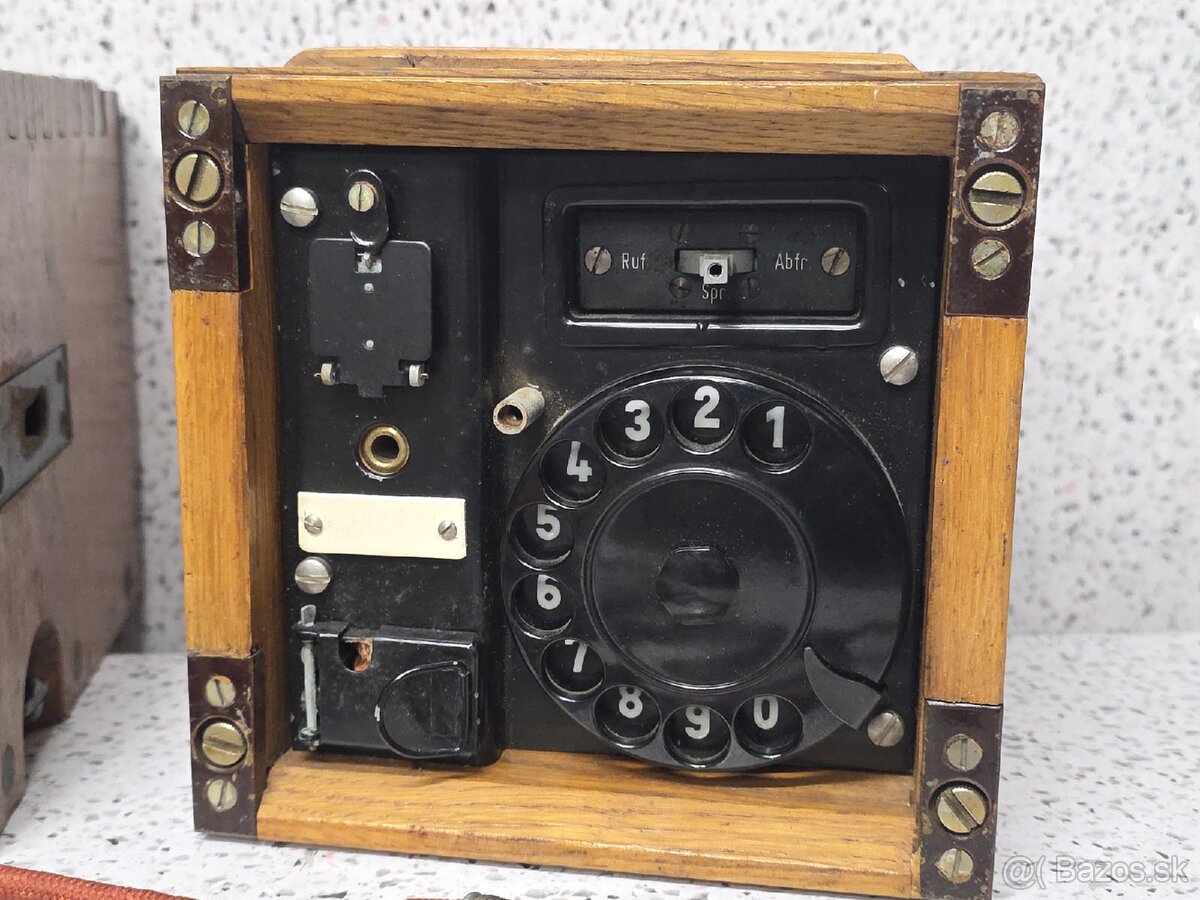 polní telefonní 》Klappenschrank 10 OB 52 + Amtszusatz OB 52 - 4