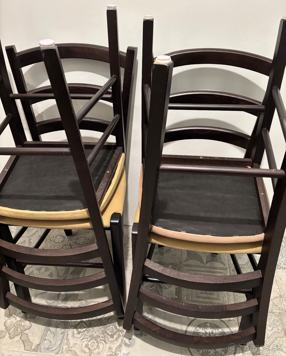 Stolicka drevena - 4