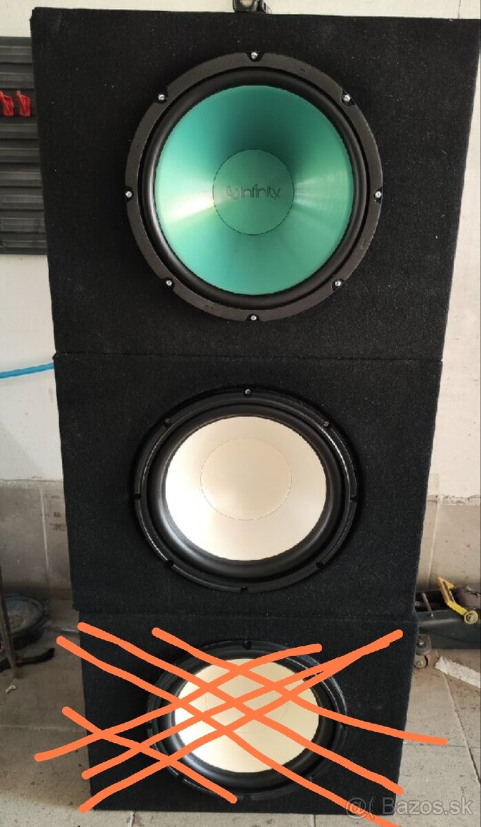 Predám Subwoofer Infinity 12" - 4