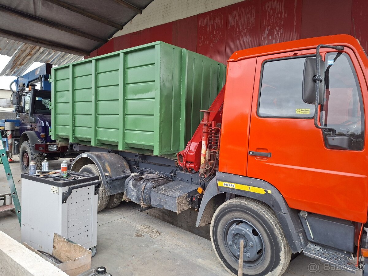 Man l2000 hydraulicka ruka fassi + lanovy nosič kontajnerov - 4