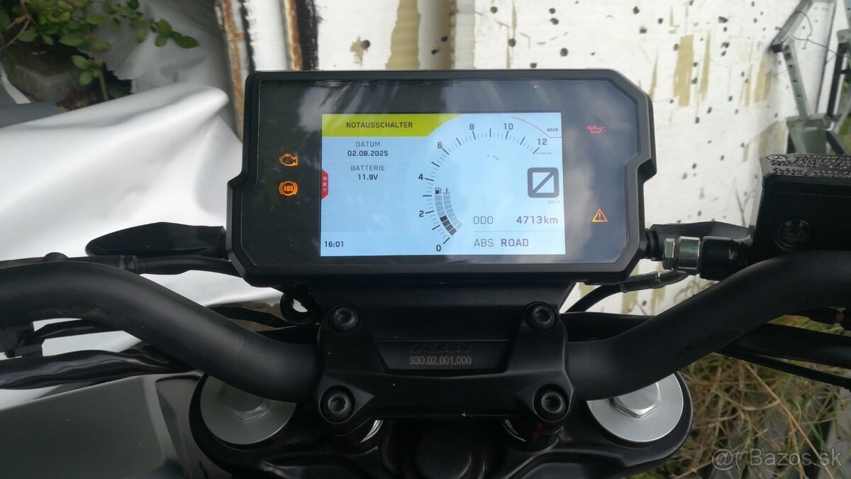 Predam KTM 125 Duke silver - 4