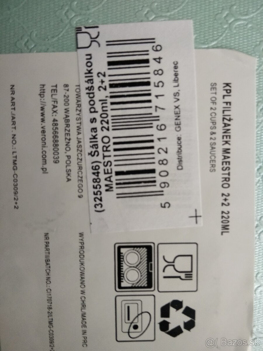 Čajová/kávová sada Maestro - 4