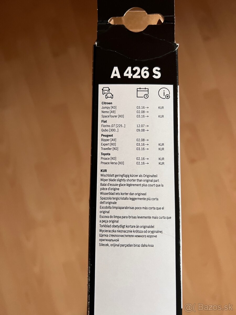 Stierače BOSH Aerotwin A426S - 4