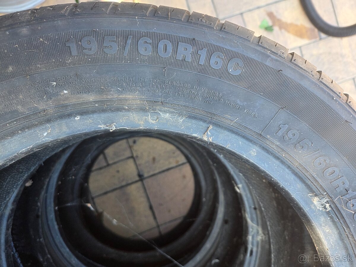 Letne pneu. R16C. 195/60 Dot 2021 - 4