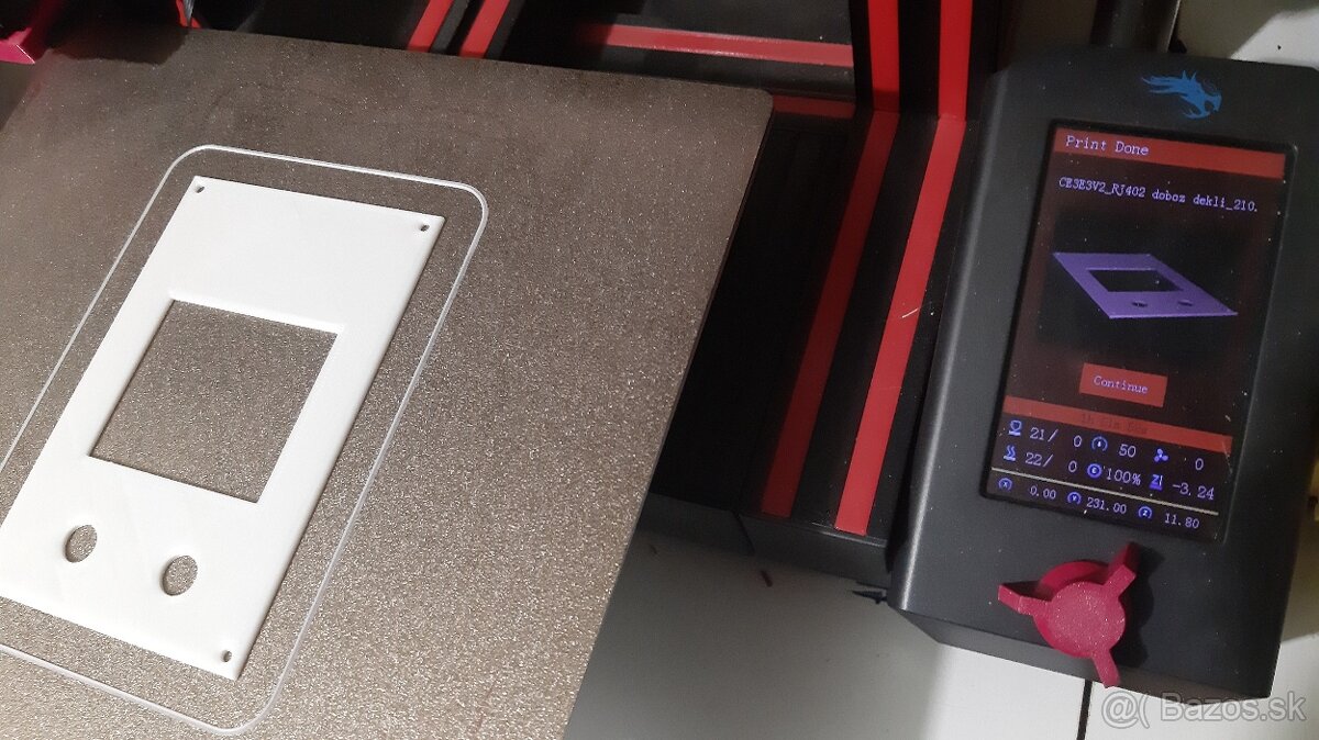 Predám 3D tlačiareň Ender 3V2 - 4