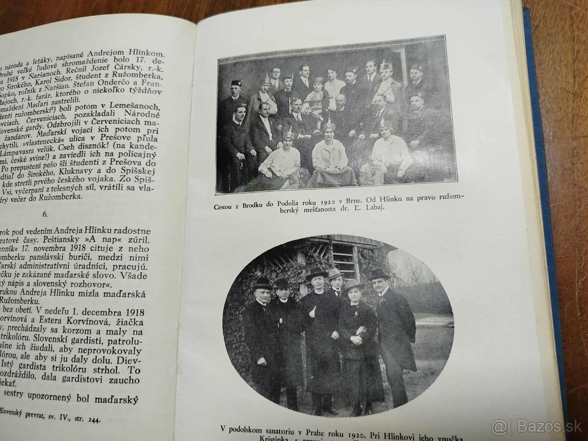 ANDREJ HLINKA 1864-1926--KAROL SIDOR--1934-- Kníhtlačiareň s - 4