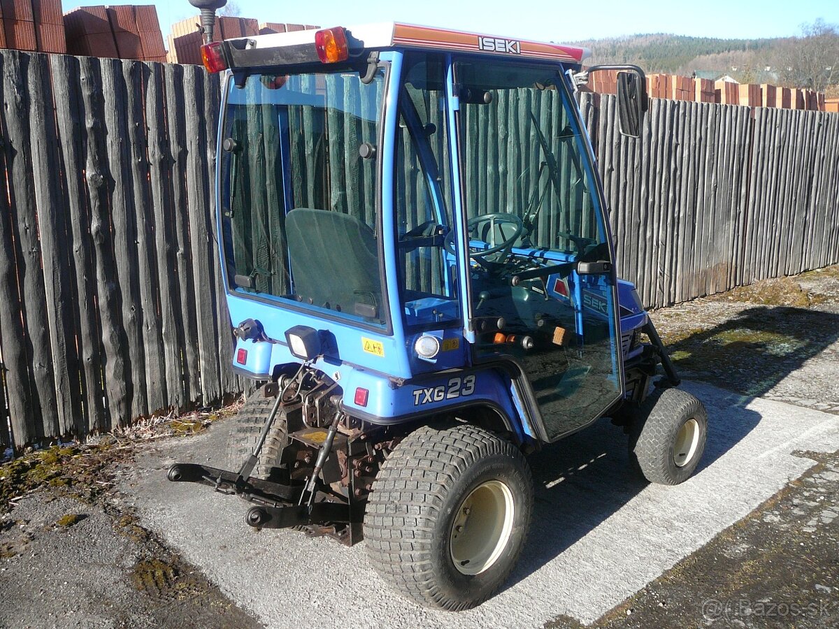 malotraktor Iseki TXG 23 AHL 4x4 - 4