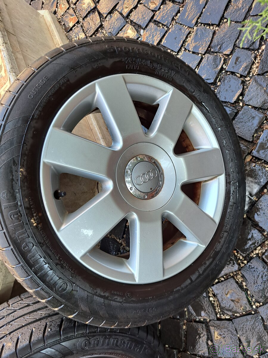 Audi 205/55 r16 hlinikove diky - 4