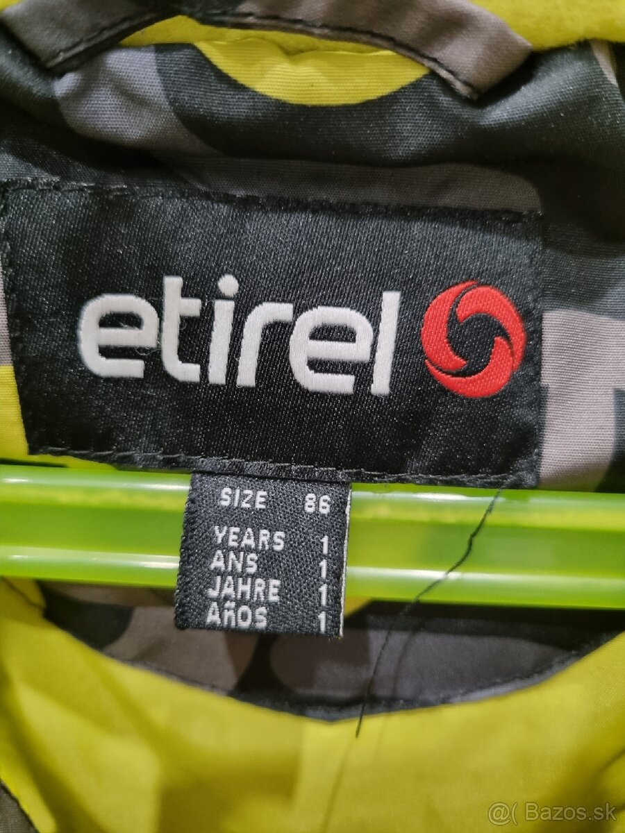 Detské zateplený overal Etirel, veľ. 86-92 - 4
