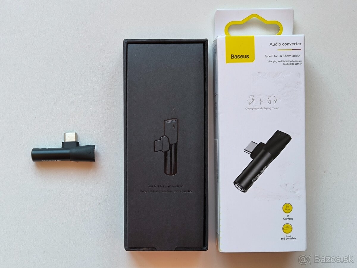 Baseus audio adaptér USB-C, 3.5mm jack - 4