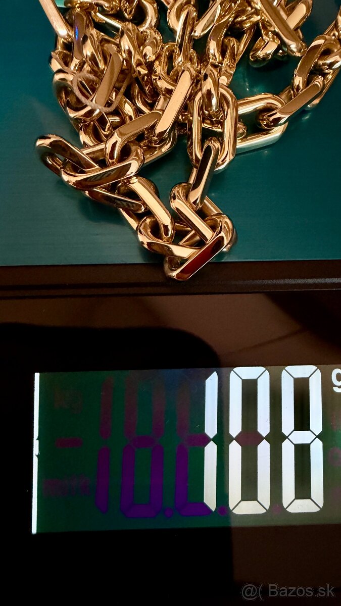 Zlata retiazka anker pilka 14k 585/1000 108,40g - 4