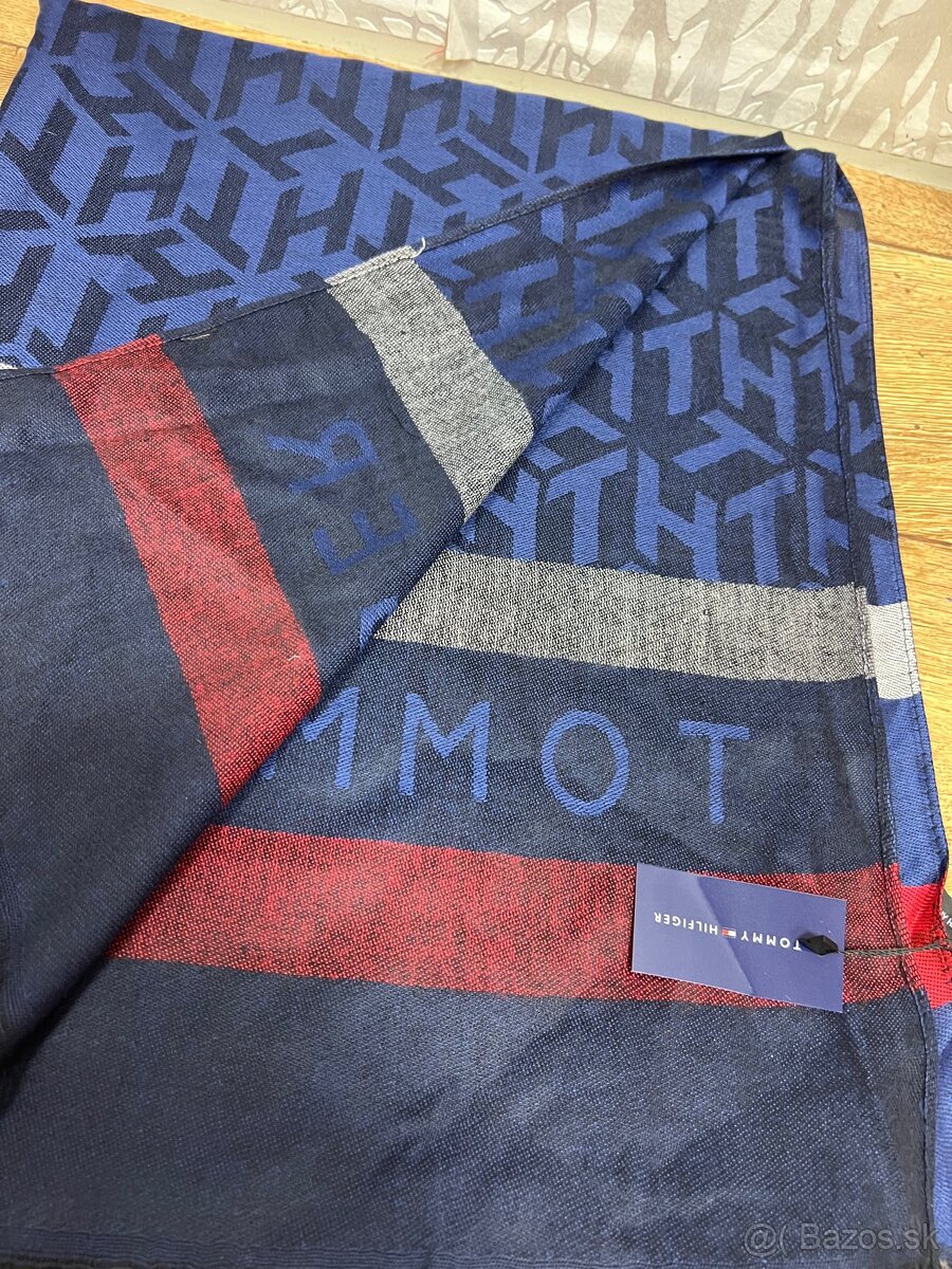 Unisex modry sal T novy - 4