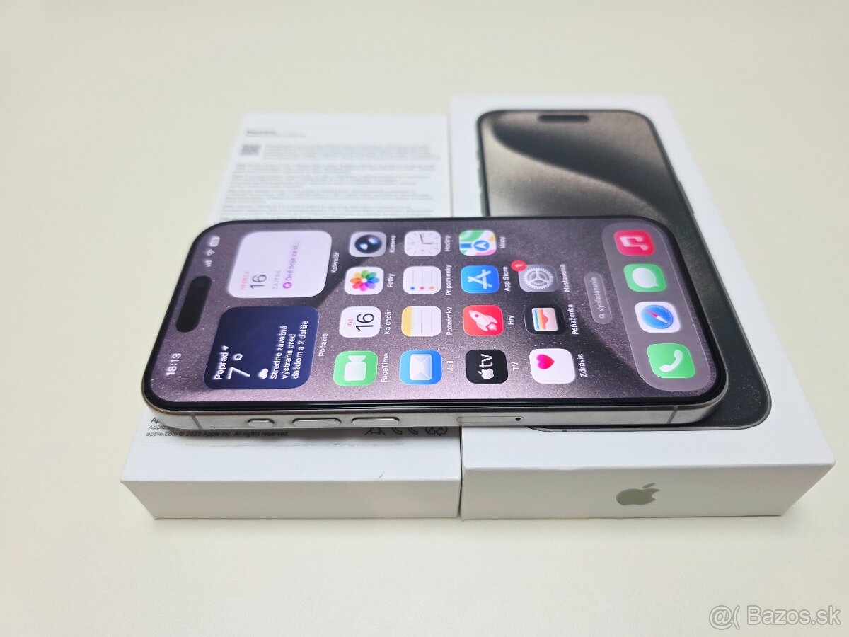 Apple iphone 15 PRO 128GB Natural Titanium - 4