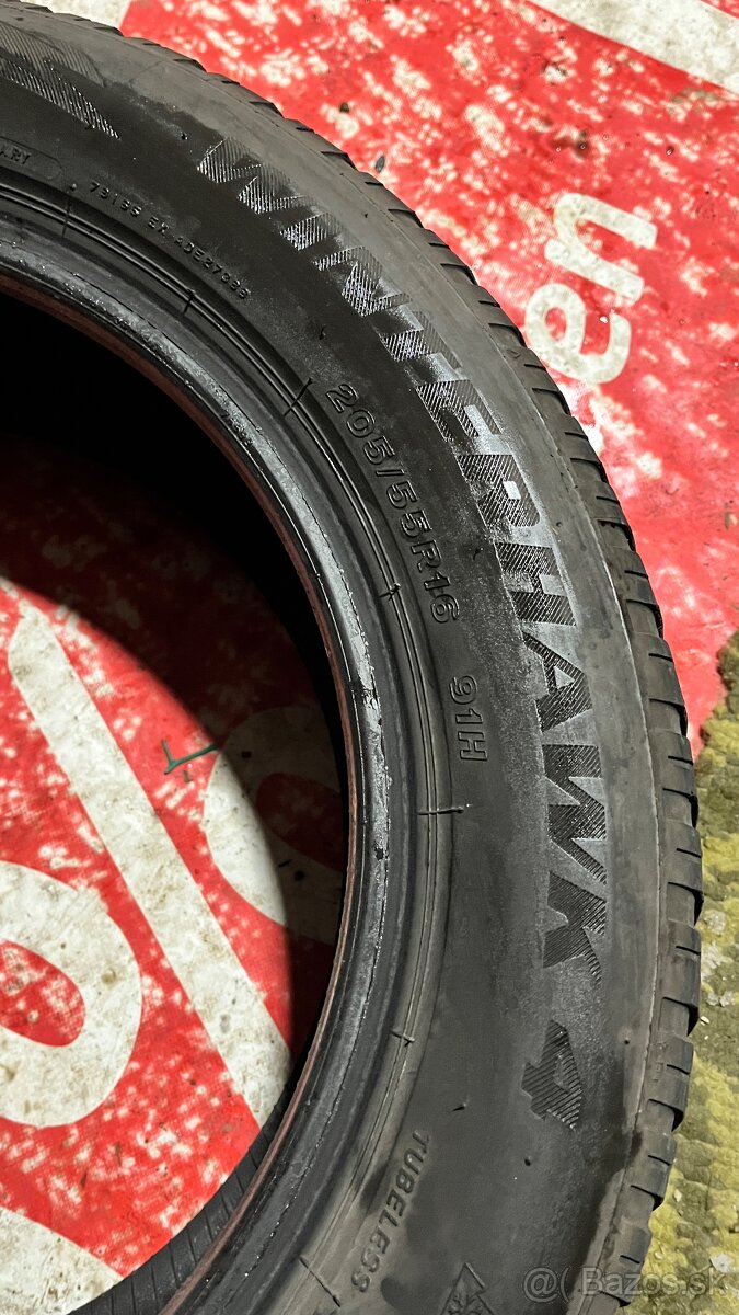 205/55 r16 zimné 2x - 4
