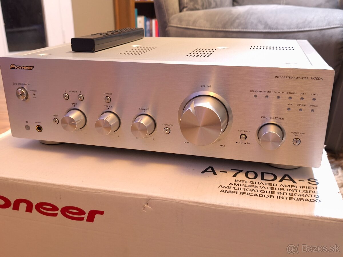 Predám zosilovač Pioneer A70DA - 4