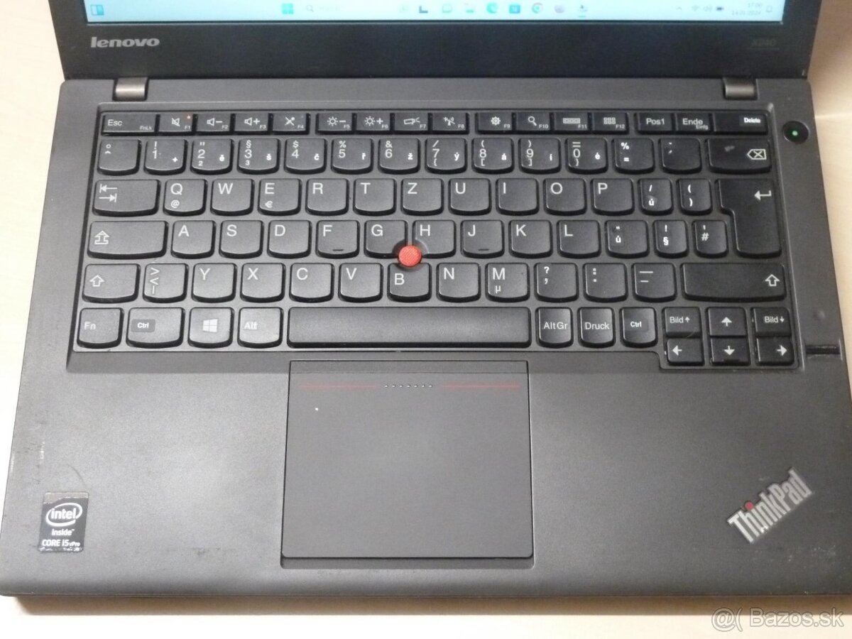 Predám Ultrabook Lenovo Thinkpad X240 - 4