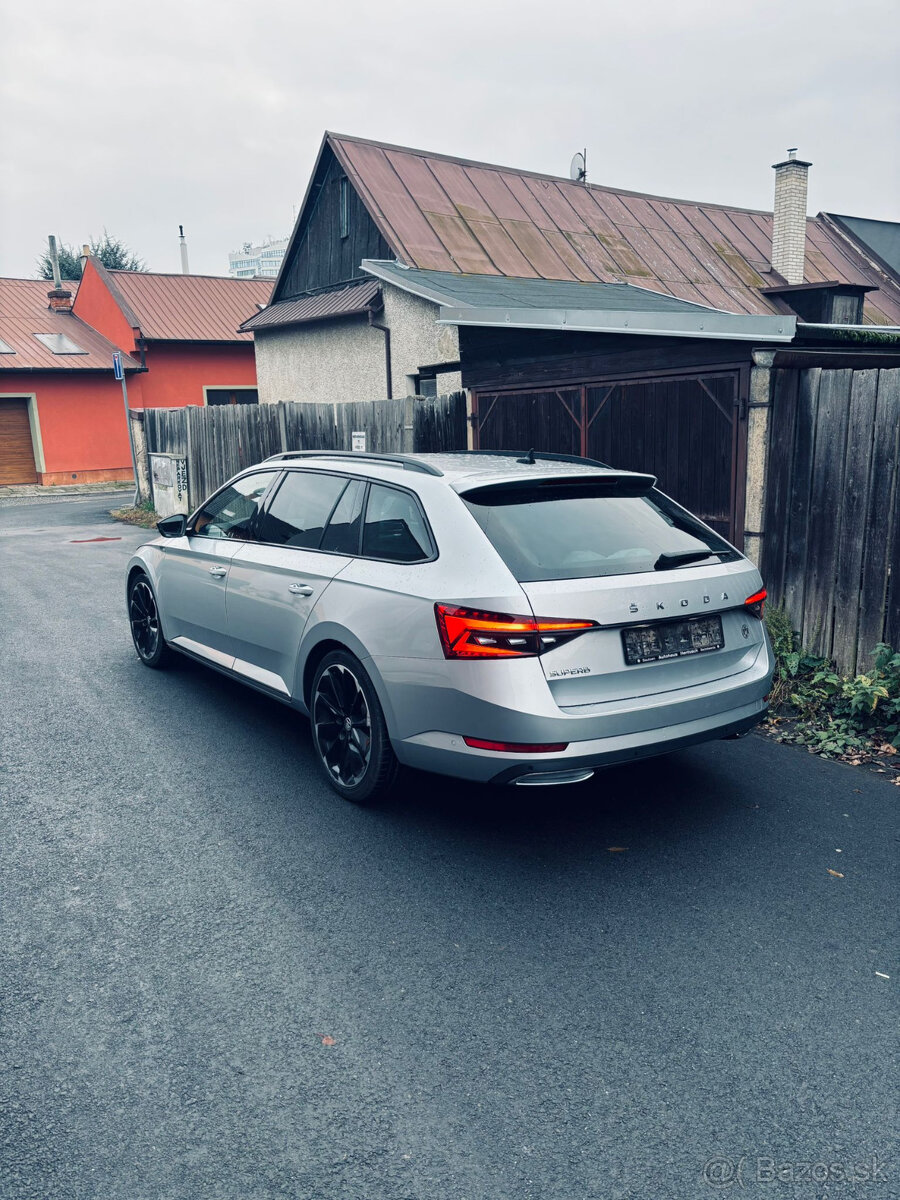 Škoda Superb 3 Sportline, 2.0TDI 140kW, Virtual, Tažné, ACC - 4