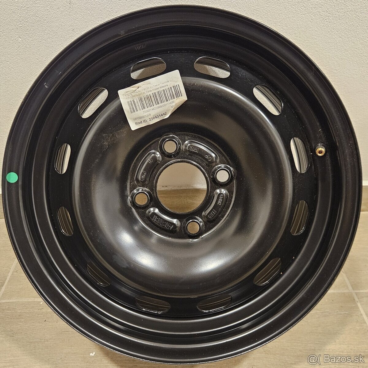 Nové, originálne plechové disky + senzory FORD - 4x108 R15 - 4