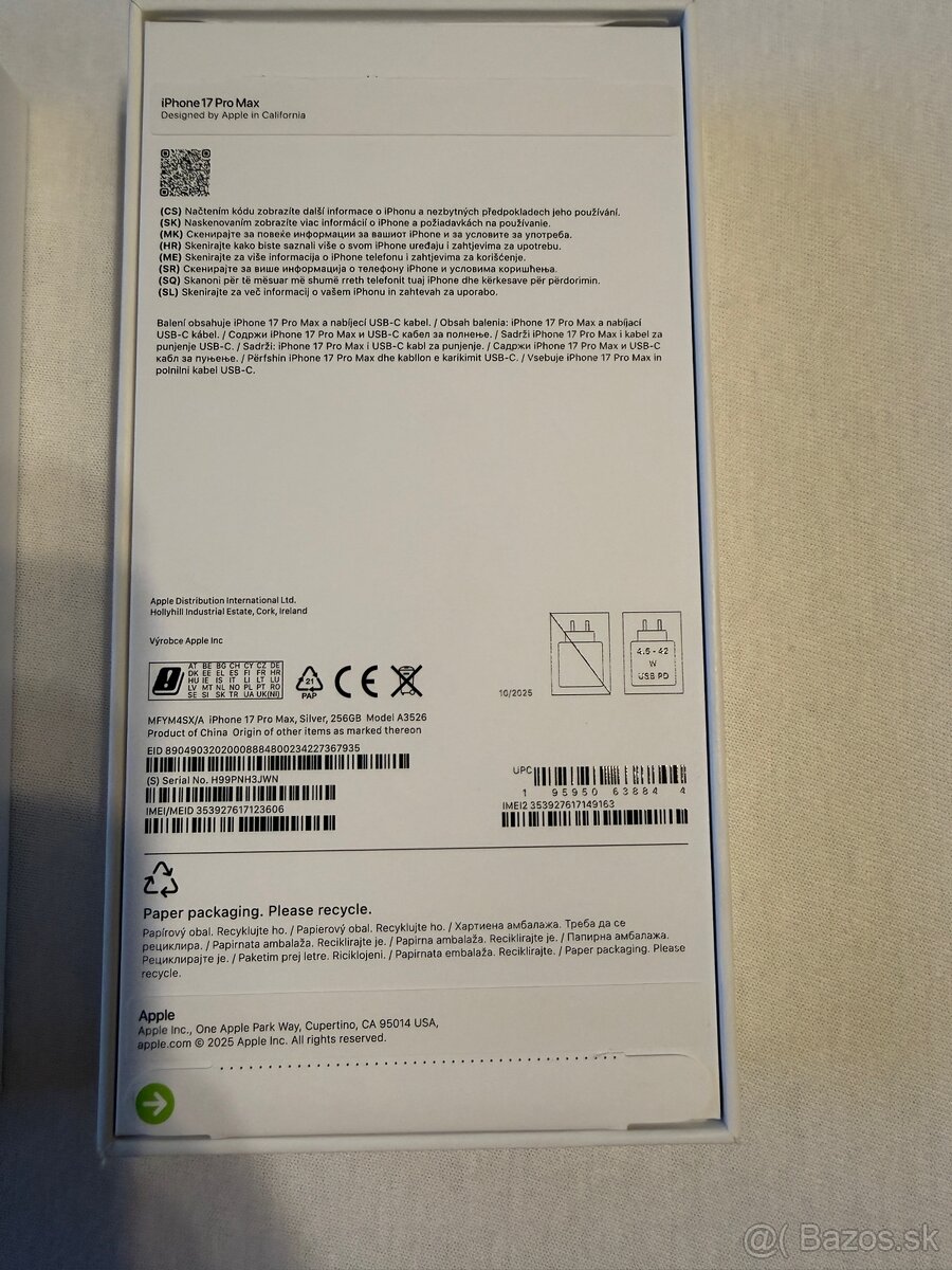 iPhone 17 Pro Max 256gb Silver - 4