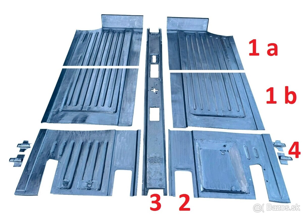 Podlaha Škoda 1000 MB - 100 - 110R - 4