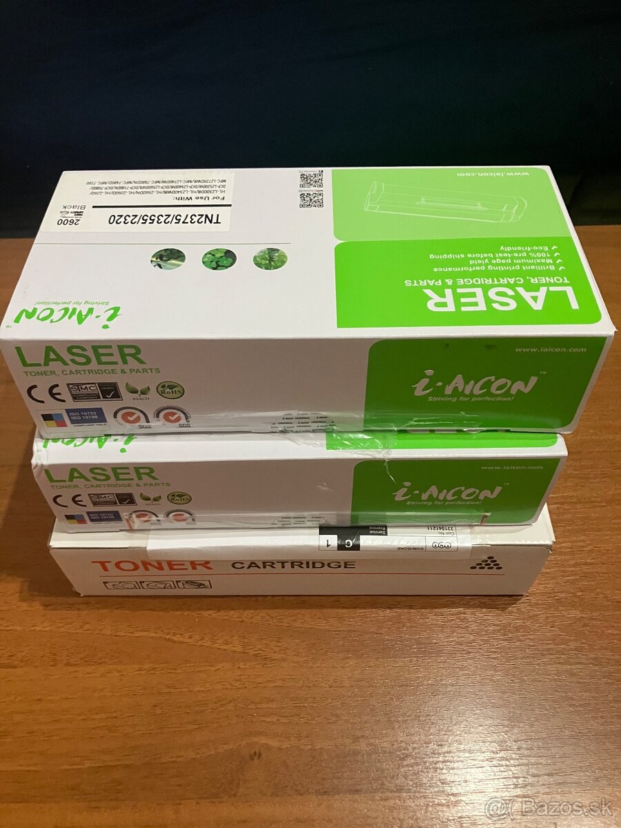 Čiernobiela laser tlačiareň s tonermi - 4