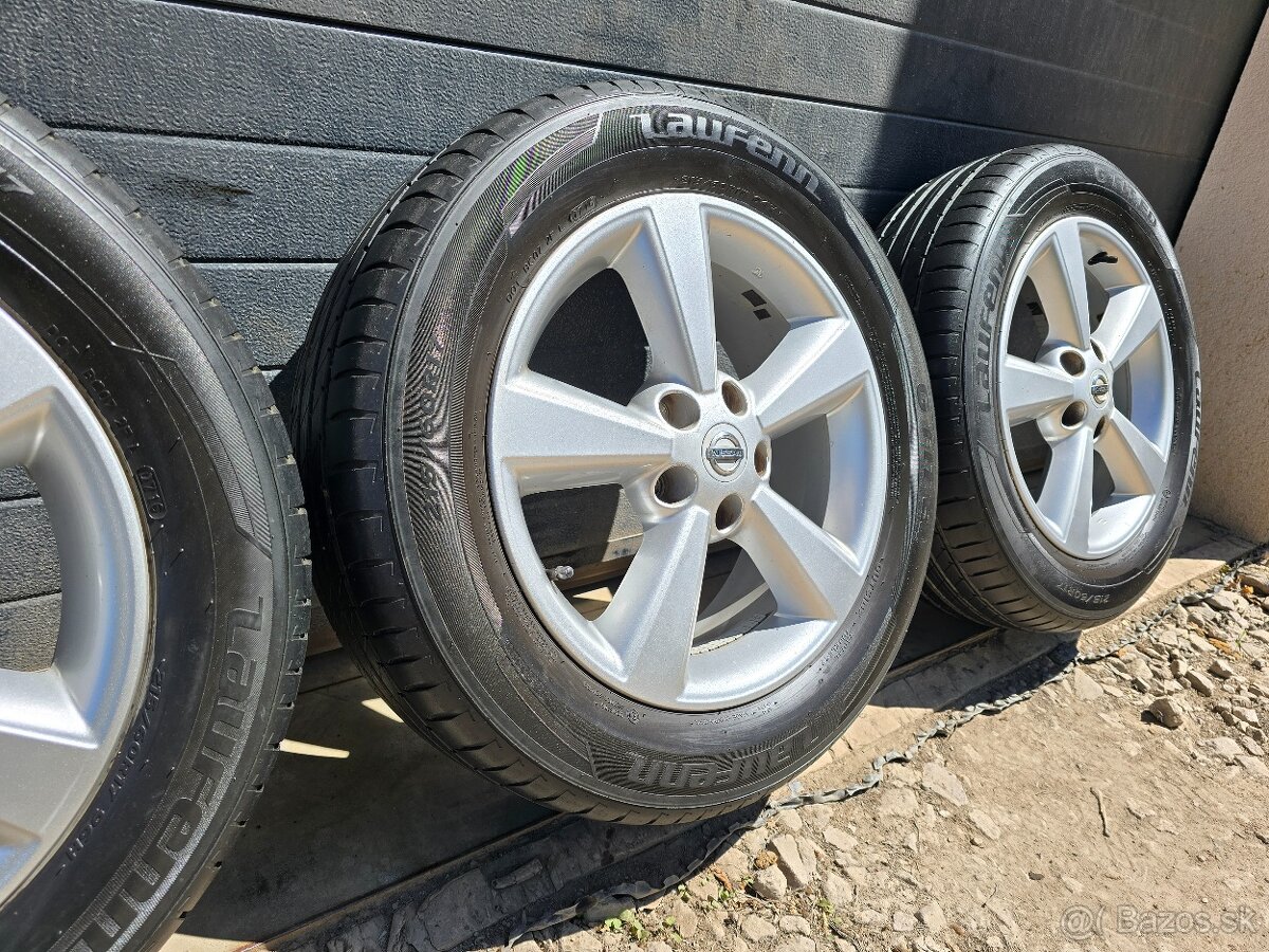 Letná Sada Nissan Qashqai, X-Trail, Dacia,Renault 215/60 R17 - 4