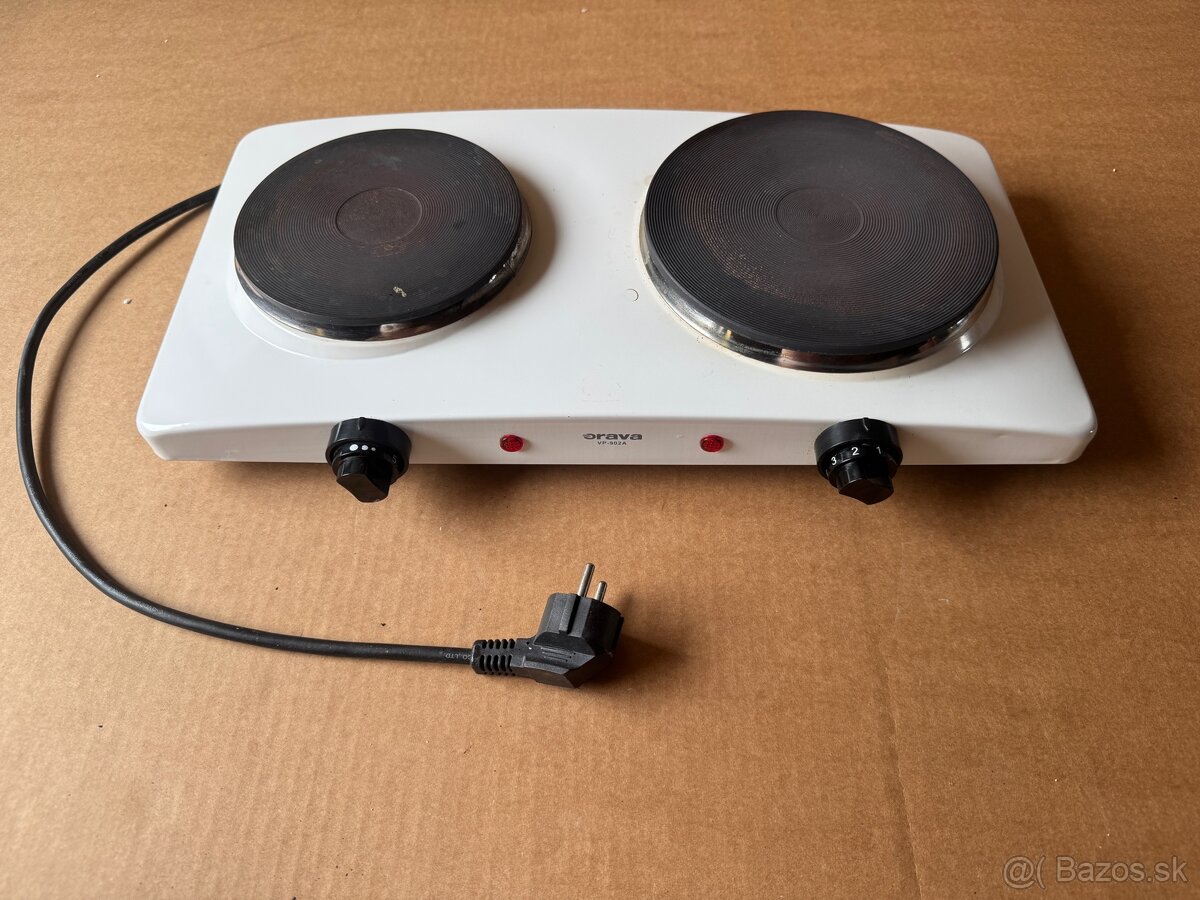 Elektrická dvojplatnička ORAVA, TYP: VP-902A - 4