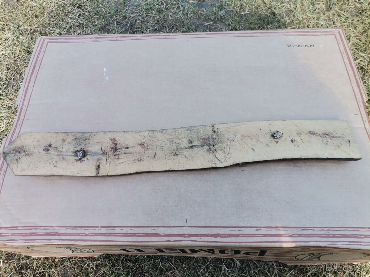 Stará ručne vyrezávaná cedula - 4