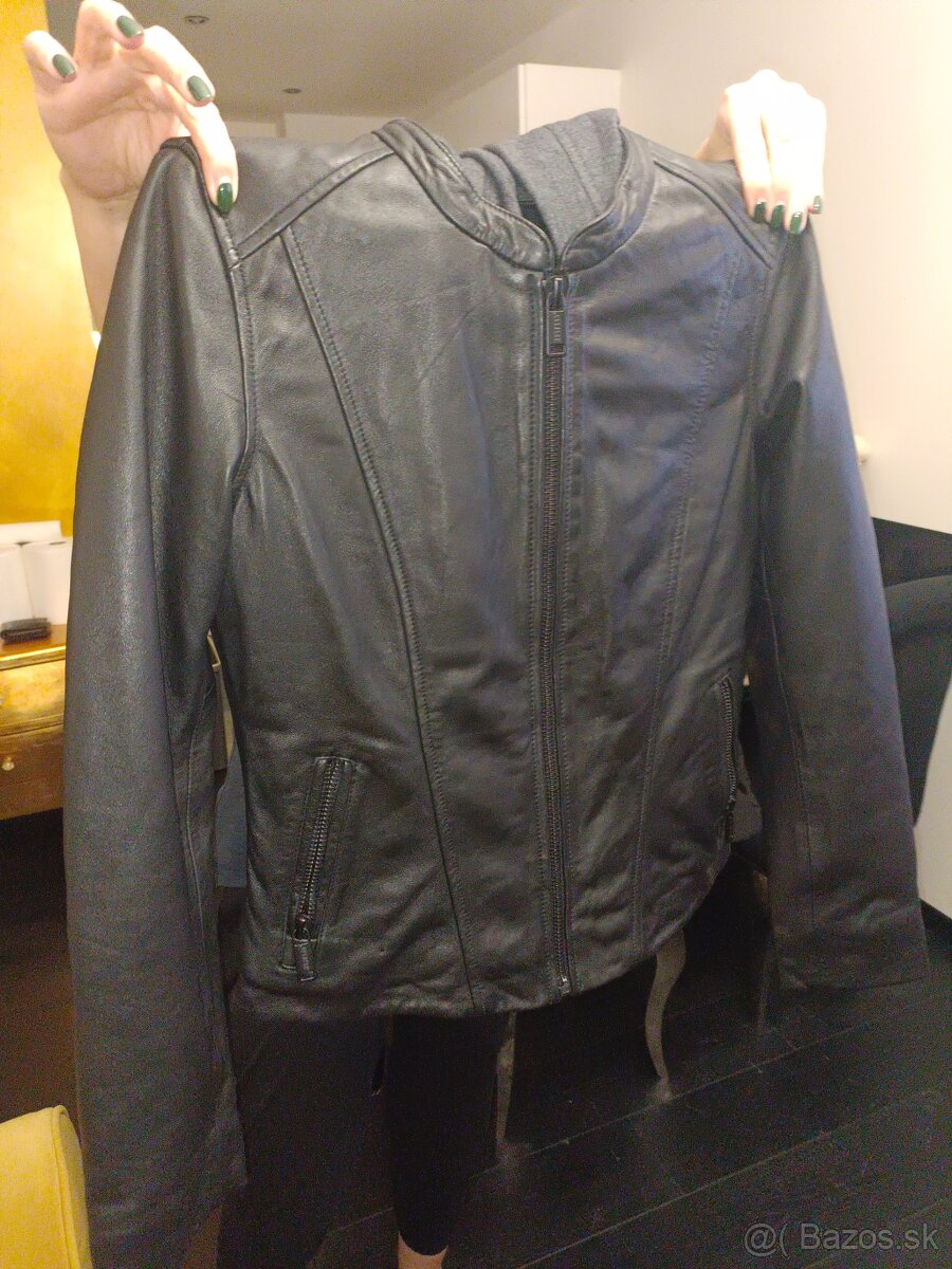Dámska kožená bunda - 4