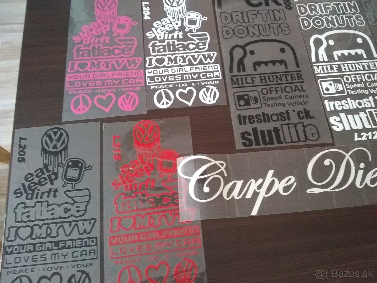 PREDÁM NÁLEPKY NA AUTÁ - 4