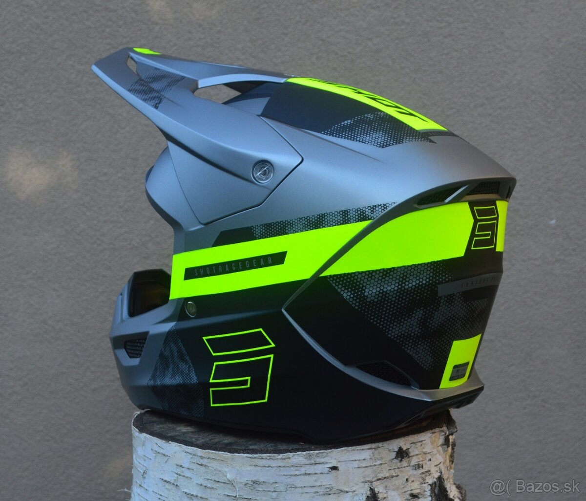 shot camo sivá prilba - 4