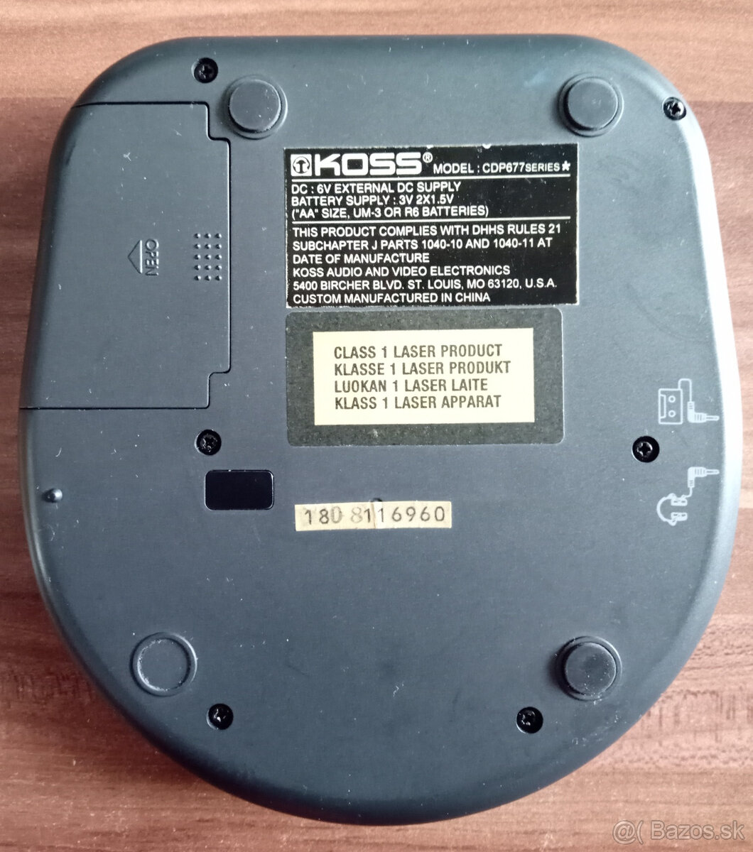 Retro discman KOSS CDP 677 - 4