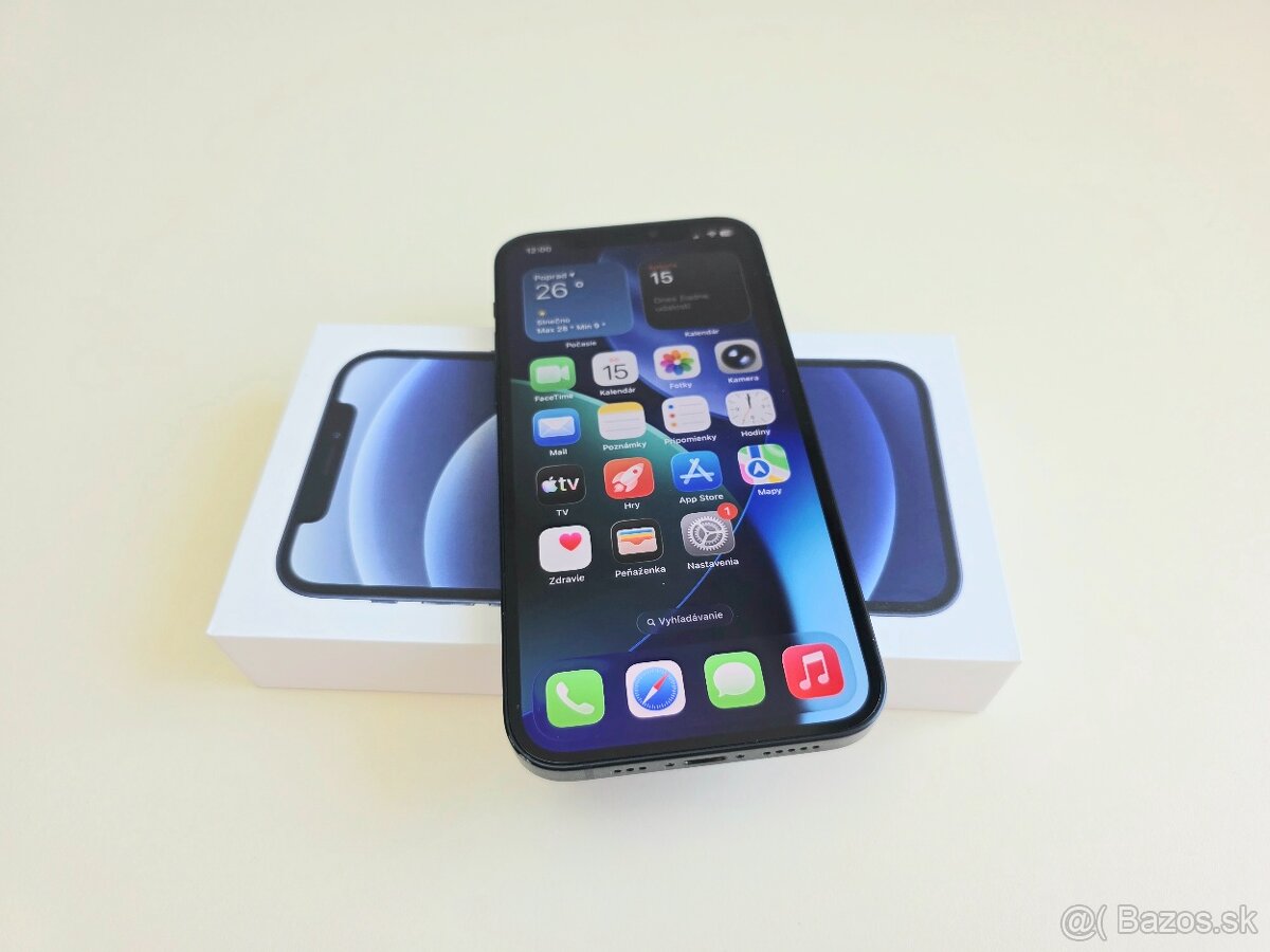APPLE IPHONE 12 128GB BATERKA 100% - 4