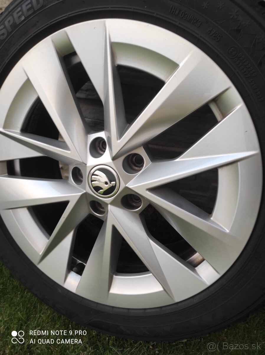 5x112 r17 originál Škoda Octavia 4 - 4