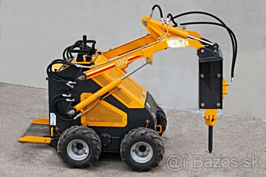 mininakladač Hysoon multifunkčný stroj - 4