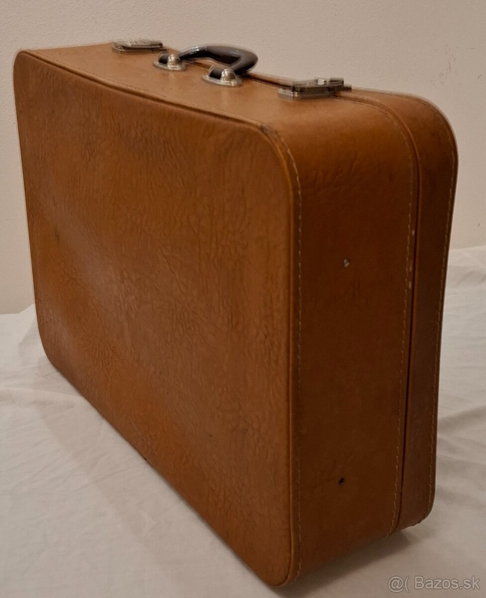 Starožitný kufor, rozmer 60 x 40 x 17 cm, originál - 4