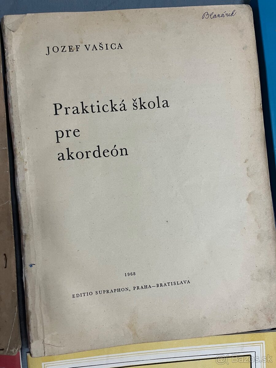 Noty pre akordeón - 4