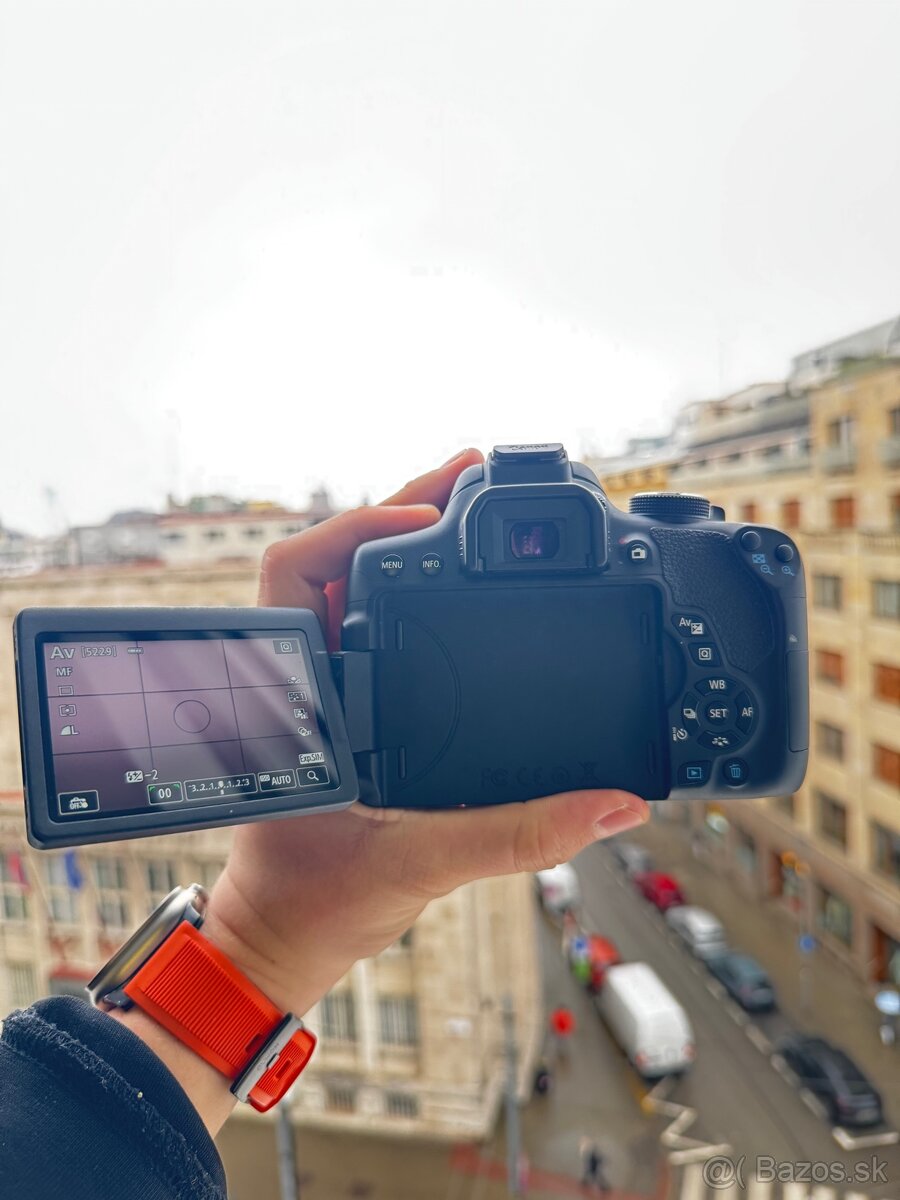 Canon EOS 750D – veľmi dobrý stav, 30 000 cvakov - 4