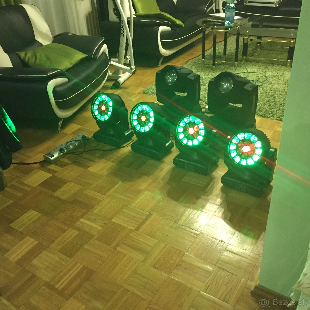 PREDANM 2ks Wosh Beam kalejdo Bee Eyes LED moving head - 4