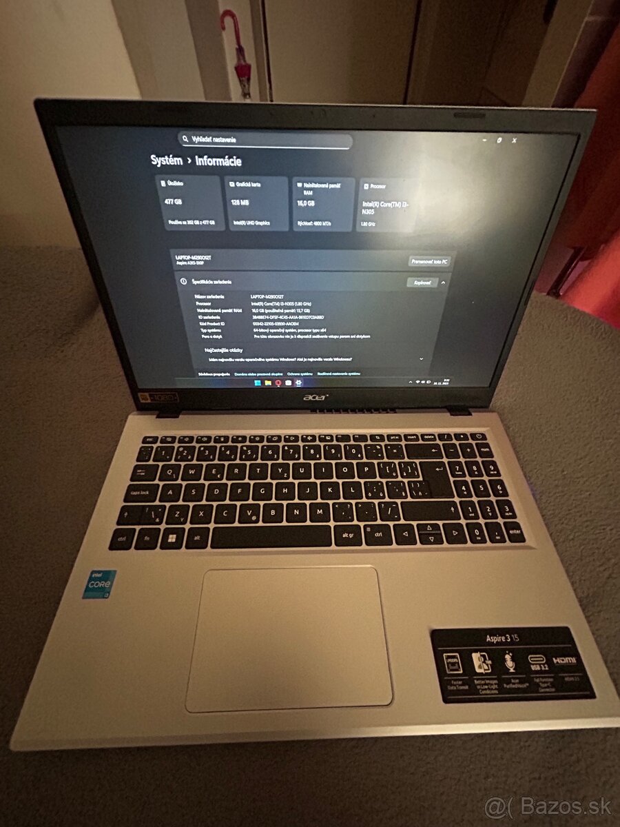 Acer Aspire 3 15 - 4