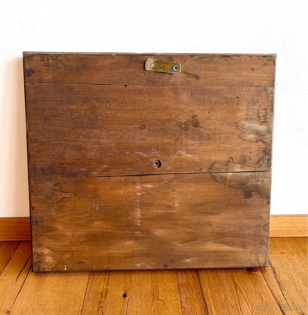 Starý vyřezávaný dřevěný obraz - 4